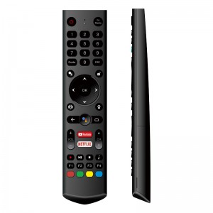 Android-afstandsbediening met stembesturing IR \\/ bluetooth draadloze tv-afstandsbediening met you tube netflix-knoppen
