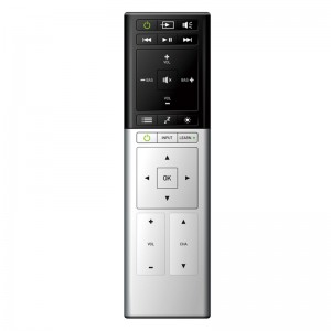 Hoogwaardige, hoogwaardige aluminium-look OEM IR \\/ RF universele afstandsbediening voor LG TV \\/ settopbox