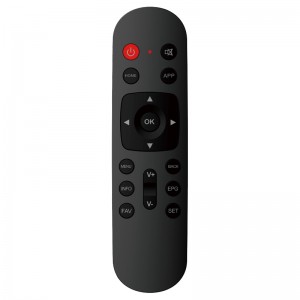 2.4G smart tv luchtmuis spraakbesturing 17 toetsen tv-afstandsbediening voor alle merken tv \\/ settopbox